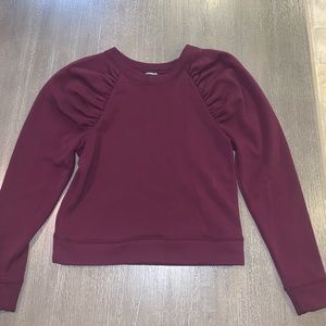 Express Rouged Sweatshirt. NWOT